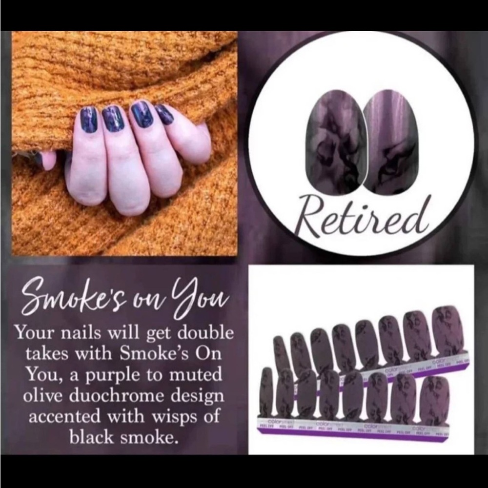 COLOR STREET SMOKE’S ON YOU